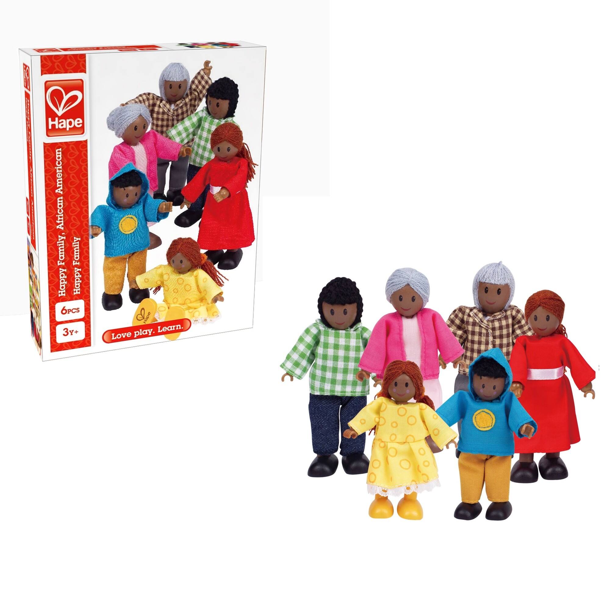 Hape Family Happy Dollhouse Set